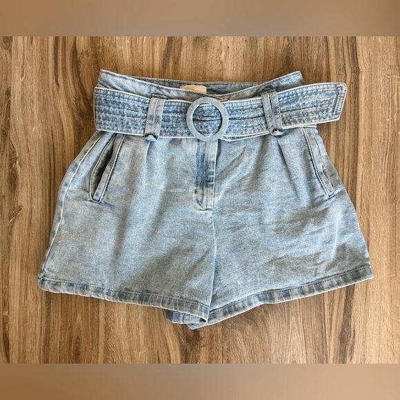 Sezane Deia shorts - snow blue - size 40 - Picture 2 of 4